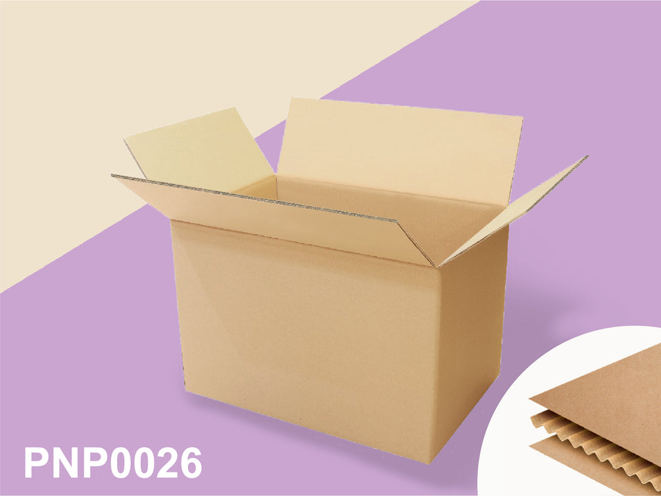 小型紙箱(單坑) (10 個 / Pack) - PrintnPack